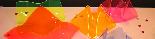 Vitroflex - Plastic Materials producto de colores diferentes